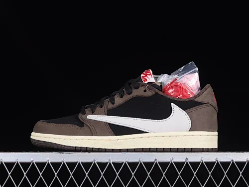 All categories Air Jordan Jordan series basketball shoes Air Jordan 1 Low LJR version Travis Scott x Air Jordan 1 Low OG AJ1 Joe 1 joint undercut CQ4277-001